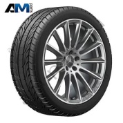 Литой диск задний R20 титаново-серый Mercedes S-class W223 A22340116007X21