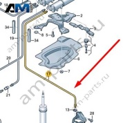 Труба Audi A6 (C8) 2019-2024 4K0616862E