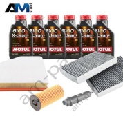 Комплект ТО-2/4 БМВ Х5 25d с маслом Motul B47