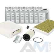 Оригинальный комплект ТО-2/4 для Фольксваген Пассат В8 1.8/3.0TSI (масло LL3 с допуском 504/507)