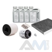 Оригинальный комплект ТО-2 Skoda Rapid 1.2 TSI с угольным фильтром (масло LL3 с допуском 504/507)