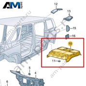 Шумоизоляция Volkswagen id-Buzz 2023-2024 1N3863981