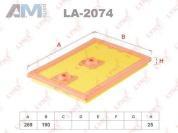 Воздушный фильтр LYNX для Audi А3 (8V) 2012-н.в. 1.4 TSI (122 л.с.) LA-2074
