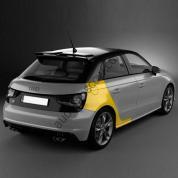 Оригинальное крыло заднее правое Audi A1 (8X) 8X4809838