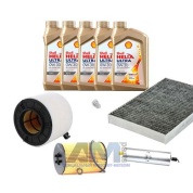 Комплект фильтров для ТО-2/4 Audi A5 (8T) 2.0TDI с маслом Shell 0W30