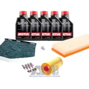 Набор ТО-2/4 для Фольксваген Гольф 6 2.0 GTI 230 л.с. с маслом Motul 5W30