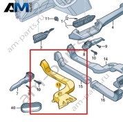 Дефлектор пространства для ног Volkswagen id3 2020-2024 1EA819801