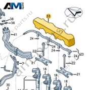 Защитный молдинг VAG 05L103954