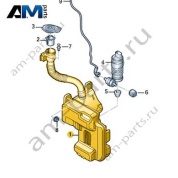 Бачок стеклоомывателя 5HG955453 для Volkswagen Golf 8 2019-2026