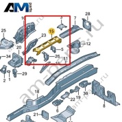 Кронштейн Volkswagen id-Buzz 2023-2024 1N3803358