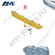 Подсветка справа 5HG941654 для Volkswagen Golf 8 2019-2026