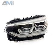 Оригинальная адаптивная левая LED (AHL) фара 63117466119 для BMW X4 (G02) 2018-2025