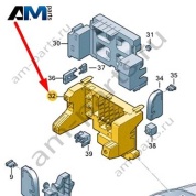 Крепежный элемент Audi A8 (D4) 2014-2017 4H0907101H