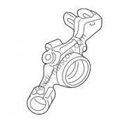 Кулак поворотный левый Audi A4 (B7) 8E0505431AL