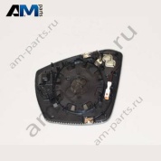 Зеркальный элемент правый (выпуклое стекло) с несущей пластиной Skoda Octavia A7 5E0857522F