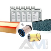 Оригинальный комплект ТО-2/4 Volkswagen на Scirocco 2.0 TDI 150/184 л.с. (масло LL3 с допуском 504/507)