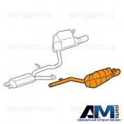 Задняя часть глушителя левая A2044901835 Мерседес C280 231л.с.