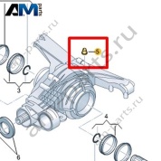 Прокачной штуцер VAG 0AR525093A