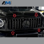 Накладка решетки радиатора Mercedes G-class W465 A4658883600