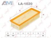 Воздушный фильтр LYNX для Passat B6 2005-2011 2.0 TDI (170 л.с.) CBBB LA-1020