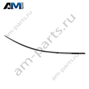 Молдинг переднего правого стекла верхний (черный) Ауди А4 В9 (рестайлинг) 8W0837644DT94