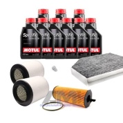 Набор ТО-1/3 для Ауди А8 4.2 TDI (387 л.с.) с маслом Motul 5W30