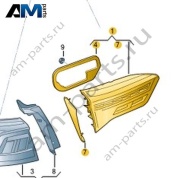 Светодиодный задний правый фонарь Volkswagen T-Roc Cabrio 2020-2024 2GC945094