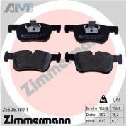 Передние тормозные колодки (25506.180.1) ZIMMERMANN на BMW 3 Серии 2012-2015 318dX