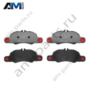 Передние тормозные колодки (BREMBO) P65018 для Porsche Boxster 2012-2016 III (981)