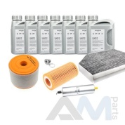 Оригинальный комплект ТО-2/4 для Ауди А6 C7 3.0TDI (2011-2014) VAG LL 3 (допуск 504/507)