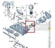 Уплотнительное насоса 0CK325450A Audi A7 (4K) 2018-2026 0CJ/0CK (7-АКП DSG)