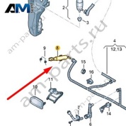 Выдвижной цилиндр Audi A8 (D4) 2014-2017 4H0955101C
