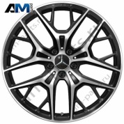 Литой диск задний R20 черный глянец Mercedes E-class W214 A21440155007X23
