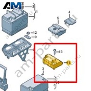 Держатель Volkswagen Crafter 2012-2016 2E0915345Q