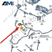 Держатель Audi A8 (D5) 2018-2024 4N0131561B