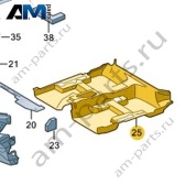 Шумоизоляция для пола Volkswagen T-Roc 2018-2024 2GA863919A