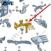 Держатель Audi A6 (C7) 2015-2018 4G1971845A