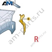 Вставной элемент заднего фонаря справа VAG 3CC813320 на Volkswagen 2021-2026