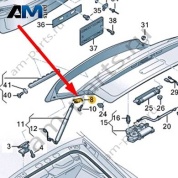 Держатель Audi Q8 e-tron 2024-2024/Audi e-tron 2019-2023 4K4827606