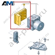 Блок управления ABS VAG 1K0907375BJ