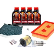 Набор ТО-2_4 для Шкода Октавия А5 1.6 FSI 115 л.с. с маслом Motul 5W40