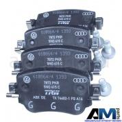 Тормозные колодки задние на Octavia A7 II рестайлинг 5Q0698451L