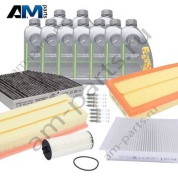 Оригинальный набор ТО-2 для Mercedes GLS 580 с маслом 5W30 МB 229.52