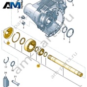 Ремкомплект для вала VAG 0AX498292