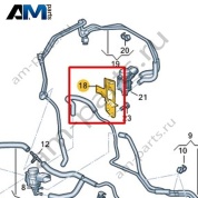 Держатель VAG 057131340H