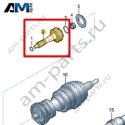 Первичный вал VAG 0CB311103C