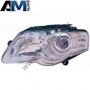 Фара галогеновая левая для Пассат Б6 DEPO 441-11A7L-LDEM1