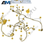 Жгут проводов двери Volkswagen Taigo 2022-2024 2G7970402