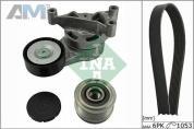 Комплект замены ремня генератора INA (529002310) Volkswagen B6 (2005-2011) 2.0TSI