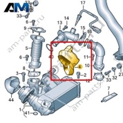 Теплоизоляция VAG 057131531E
